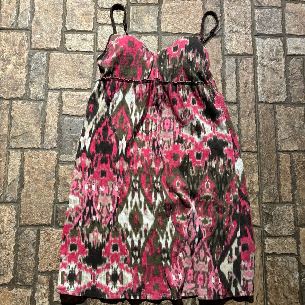 Currants Built In Bra Spaghetti Straps Dress